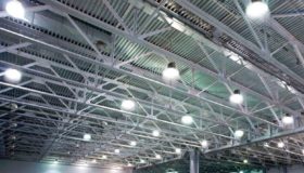 Relamping LED de l’atelier de production de la société Sulzer à Thimister-Clermont.