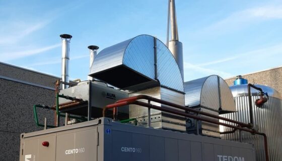 Ingebruikneming van warmtekrachtkoppeling bij NMC, Luik