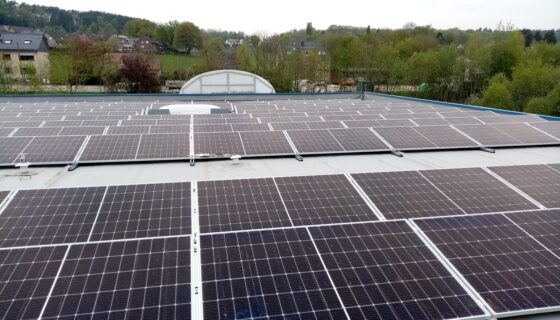Fotovoltaïsche installatie bij Heimbach Specialities